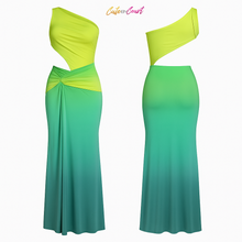 Load image into Gallery viewer, Lime Light Maxi dress
