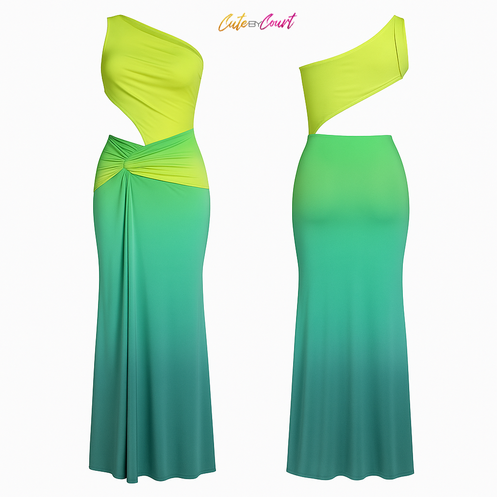 Lime Light Maxi dress