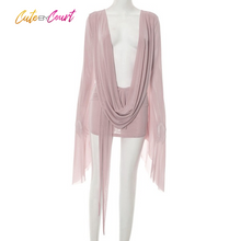 Load image into Gallery viewer, Soft Desire Drape Dress (Blush)
