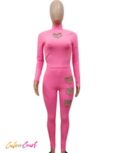 Load image into Gallery viewer, Sweetheart set-Pink
